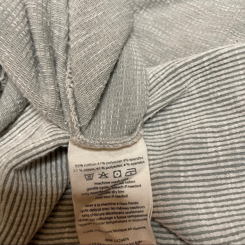 Donnie Ribbed Sandwash Sweater Coat Cardigan - Picture 7 of 7